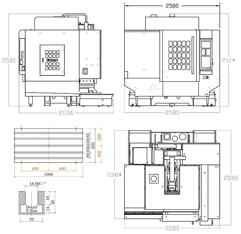 HD-T850 高速高精钻孔攻牙机